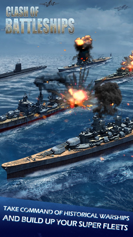 #5. Clash of Battleships - COB (iOS) 由: BluStar Games Limited