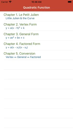 My Quadratic screenshot 1