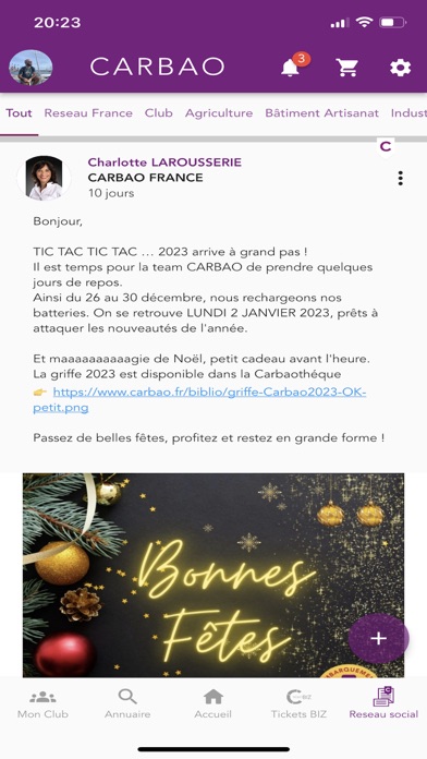 CARBAO France Screenshot