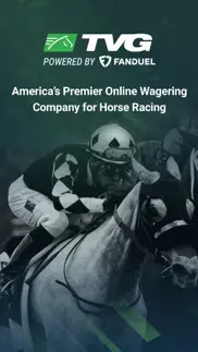 tvg - horse racing betting app iphone screenshot 1