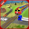 Railroad Crossing Train Sim 3D icon