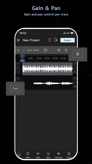 Audio Editor : Audiolab Screenshot