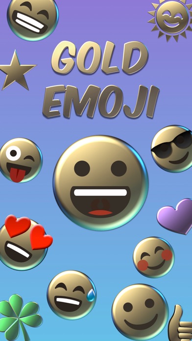 Screenshot #6 for GOLD Emoji • Stickers