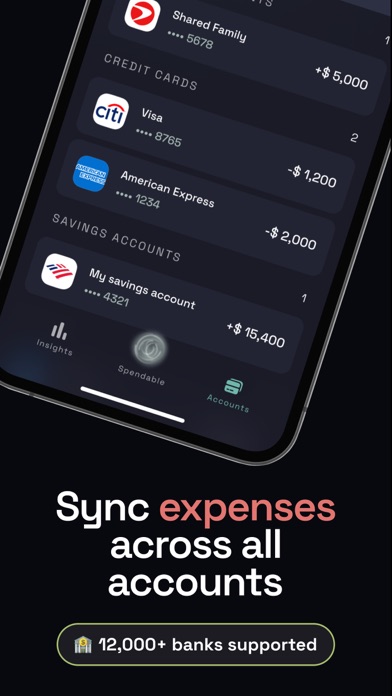 Cashews Smart Money Budget App Screenshot
