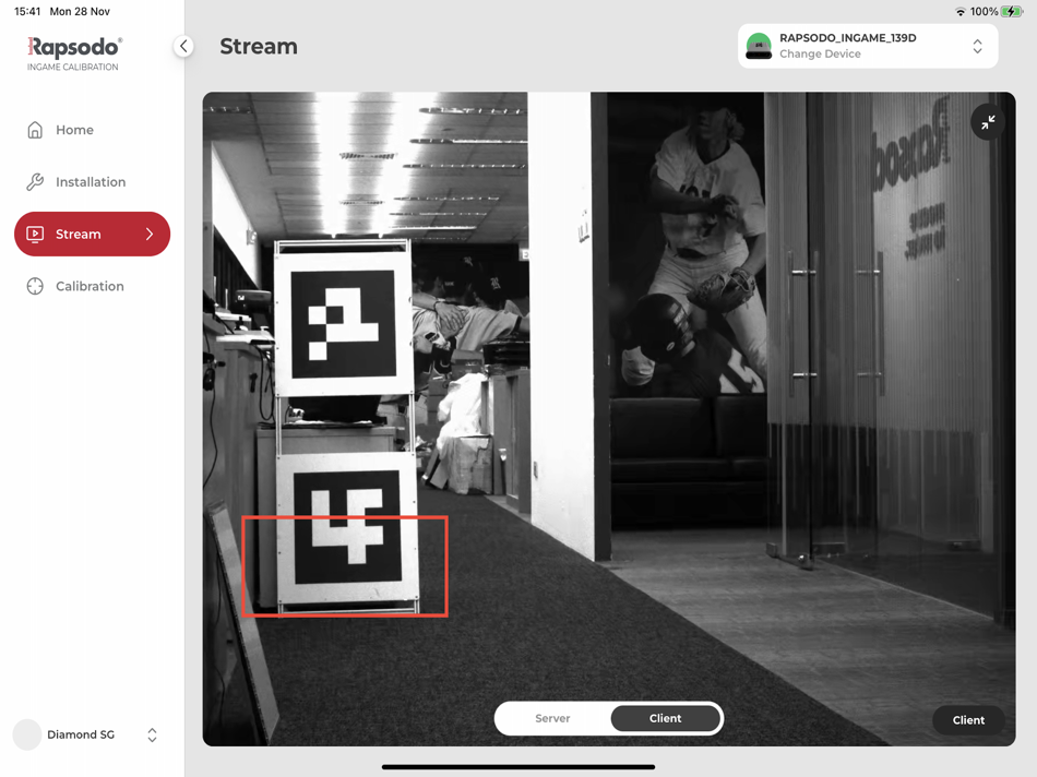 #6. Ingame Field Calibration (iOS) 由: Rapsodo Pte Ltd
