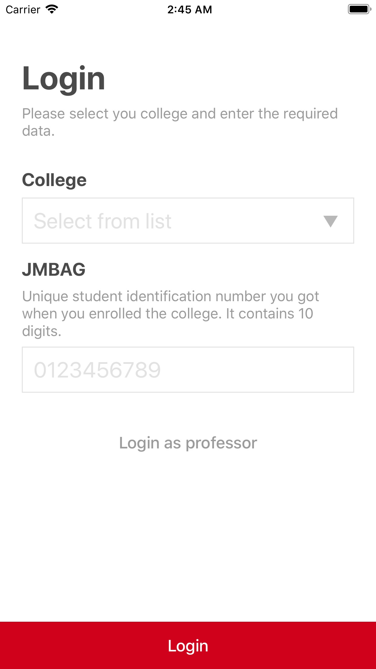 Screenshot 1 of QR Student