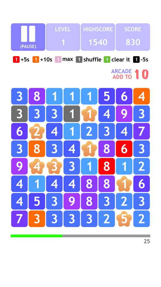 #1. Add to 10 Plus: Number Game (iOS) By: Hyemin Chung