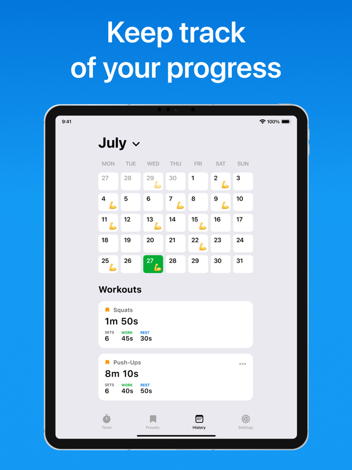 Interval Timer Tabata and HIIT