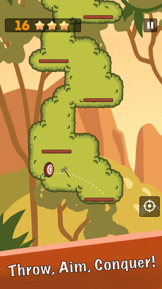 #1. Axe Hit: Flippy Champ (iOS) Podle: Viktor Andreenko