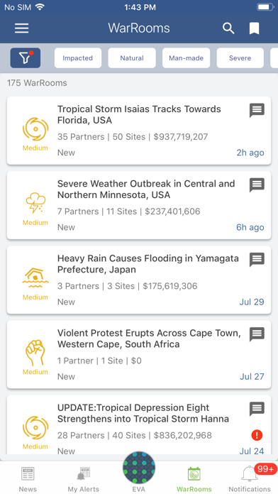 EventWatch Screenshot