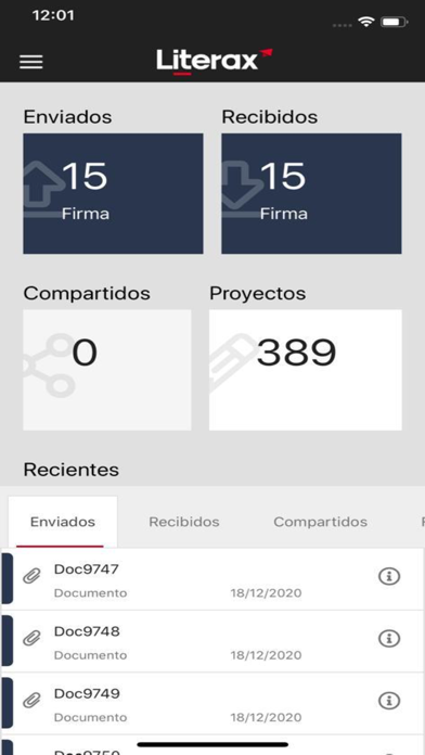 Literax Interfirma Screenshot