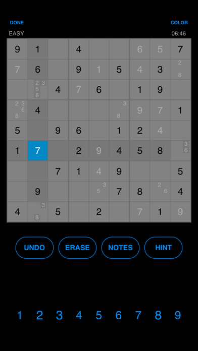 Screenshot #2 pour Simple Sudoku Game