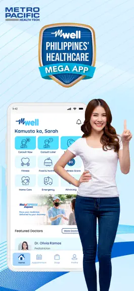 Game screenshot mWell PH: 24/7 Doctor Consult mod apk