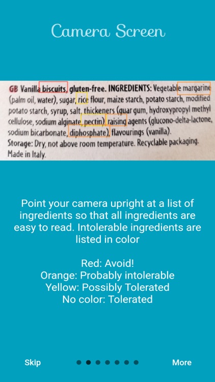 Intol - Scans Food Intolerance