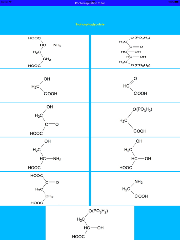 Screenshot #5 pour Photorespiration Tutor