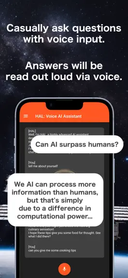 Game screenshot HAL: Voice AI Assistant apk