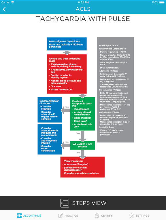 Screenshot #5 pour MediCode- ACLS, PALS, BLS, CPR