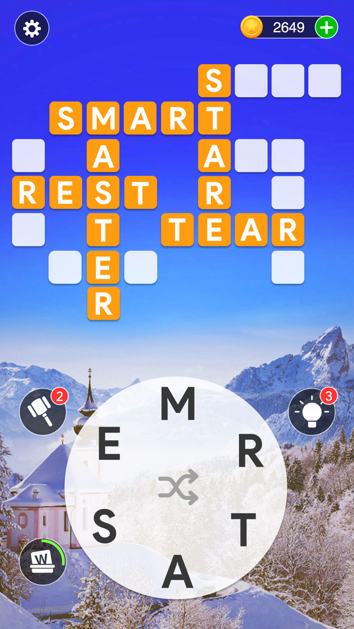 Crossword Journey Word Game