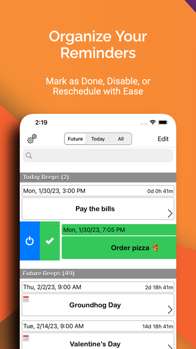 Reminders and tasks made easy with Beep Me screenshot 4