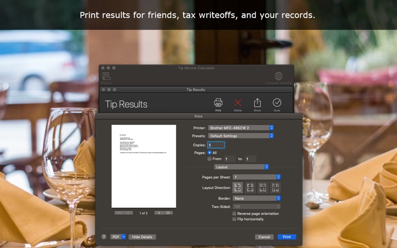 Screenshot #3 pour Tip Service Calculator