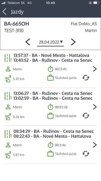 CarReport Screenshot