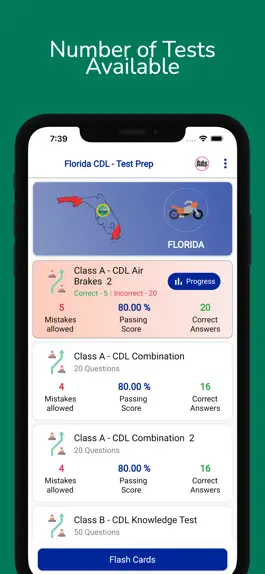 Game screenshot Florida CDL Permit Practice hack