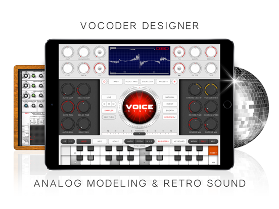 Voice Synth iPad app afbeelding 5