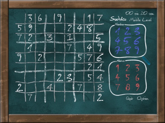 Screenshot #4 pour Sudoku on Chalkboard