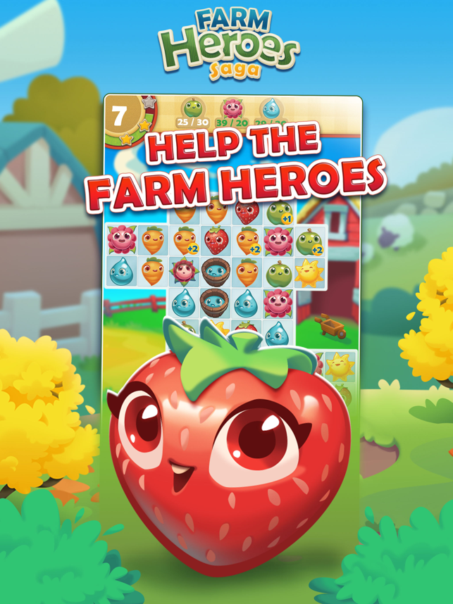 ‎Farm Heroes Saga Screenshot
