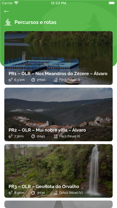 Município de Oleiros Xplore Screenshot