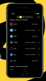 Staking Alert for Binance iphone bilder 2