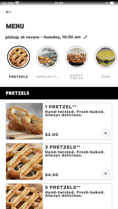 Philly Pretzel Factory Screenshot