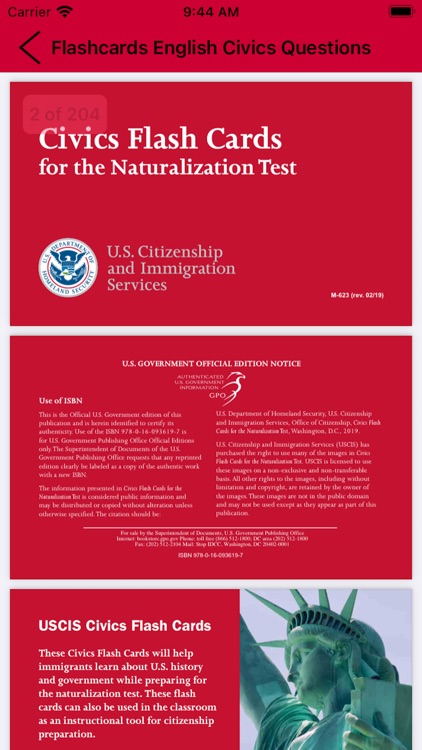 US Citizenship Audio Test screenshot-3