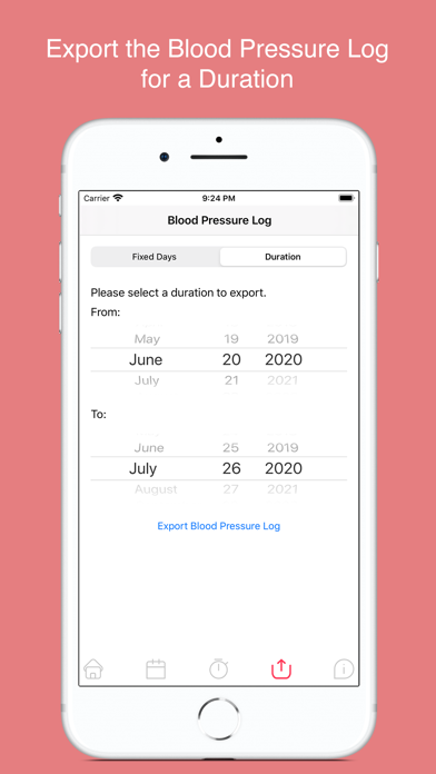 MyHeart: Blood Pressure Diary Screenshot