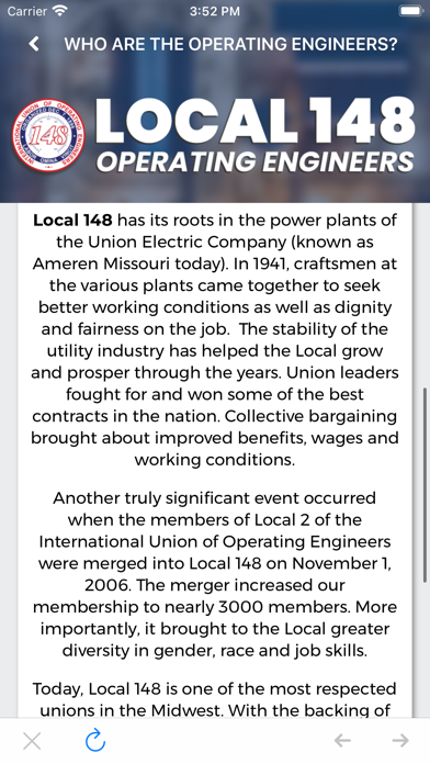 IUOE Local 148 Screenshot
