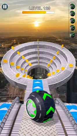 Game screenshot Rolling Ball Sky Escape mod apk