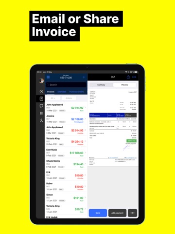 Freebie Invoice Makerのおすすめ画像3