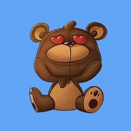 Bear Teddy Stickers