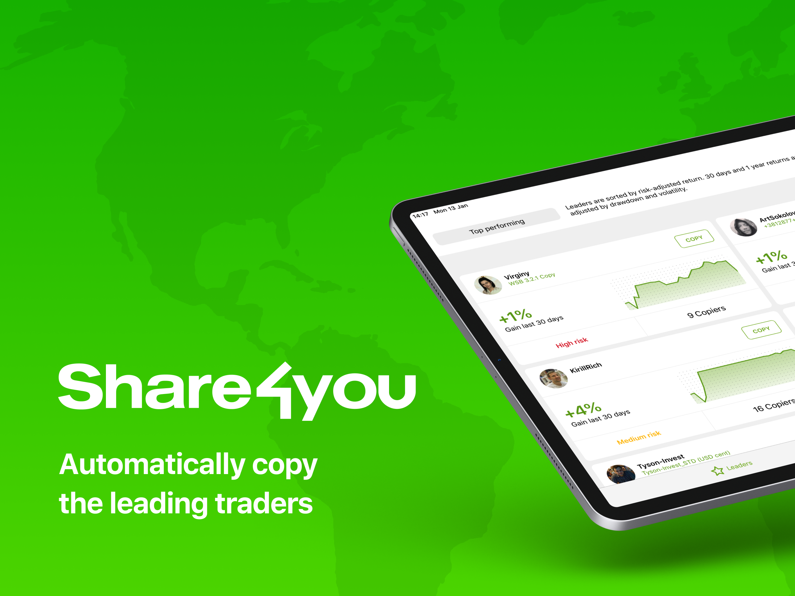 Share4you - Copy Trading