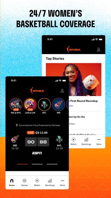 WNBA: Live Games & Scoresのおすすめ画像2