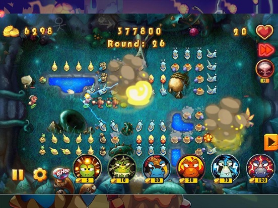 Snails Commander TD iPad screenshot