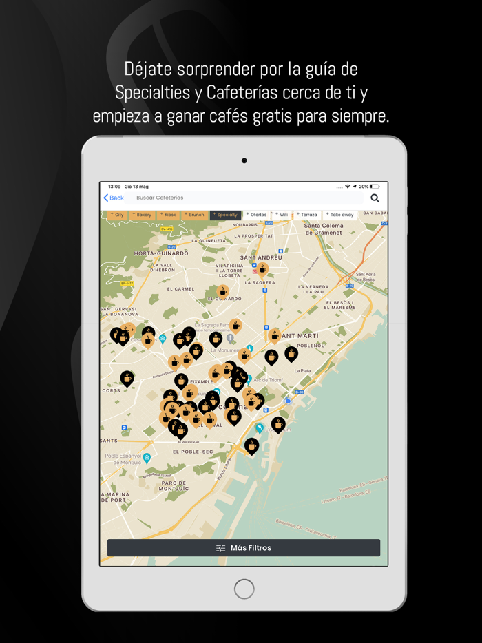 Coffeecard para coffee lovers