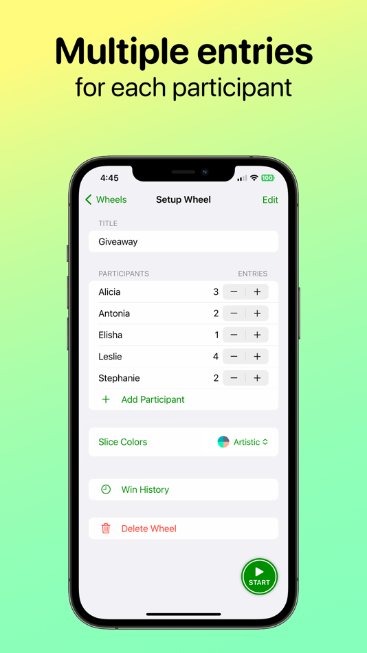 #2. Winner Wheel - Random Picker (iOS) 由: William Kendall