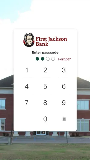 First Jackson Bank screenshot 2