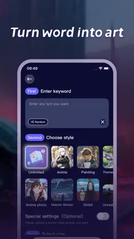 Game screenshot SoulArt - AI Art Generator apk