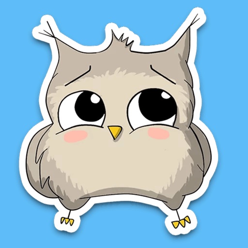 Owl emoji - Funny stickers