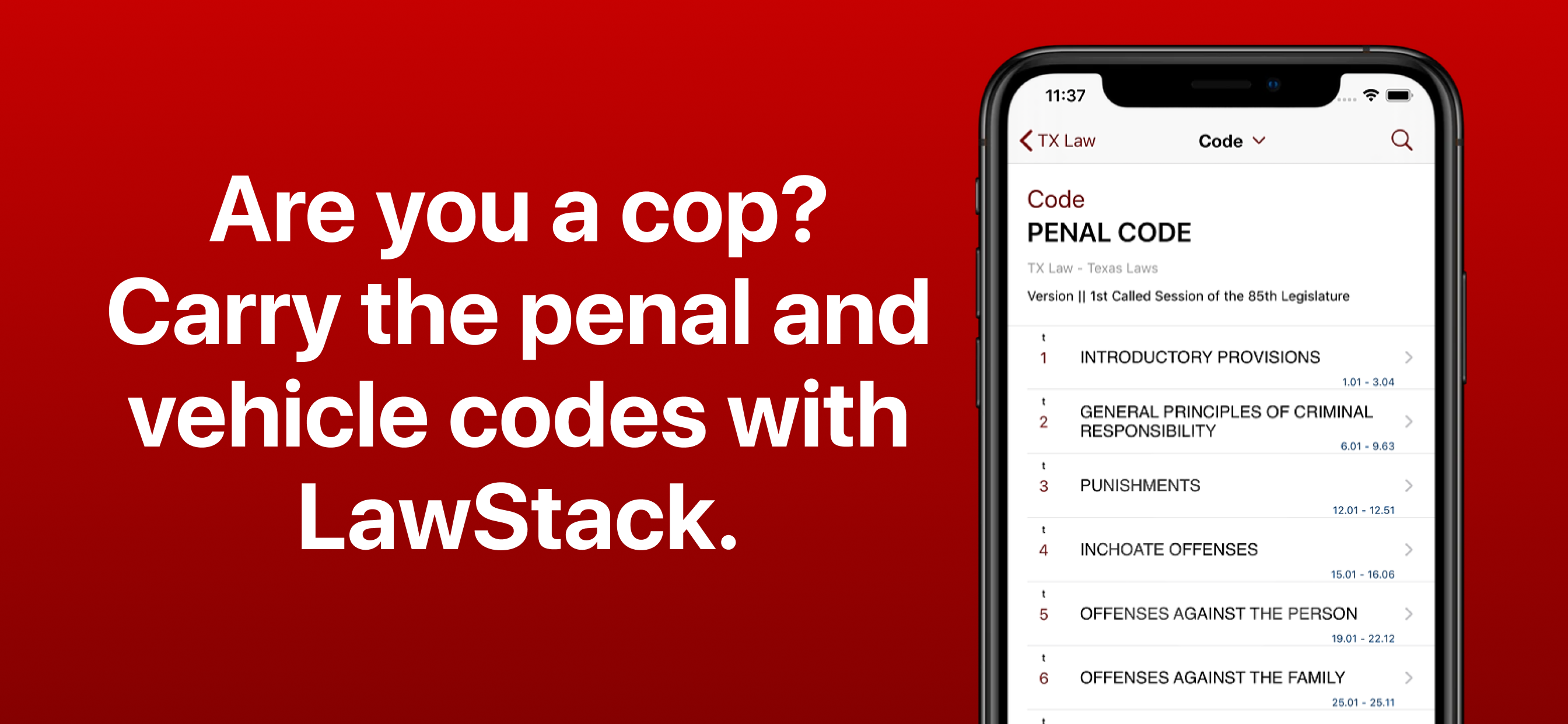 LawStack: CFR,USC,Statutes,Law screenshot 5
