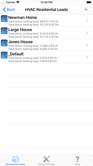Screenshot #1 pour HVAC Residential Load Calcs