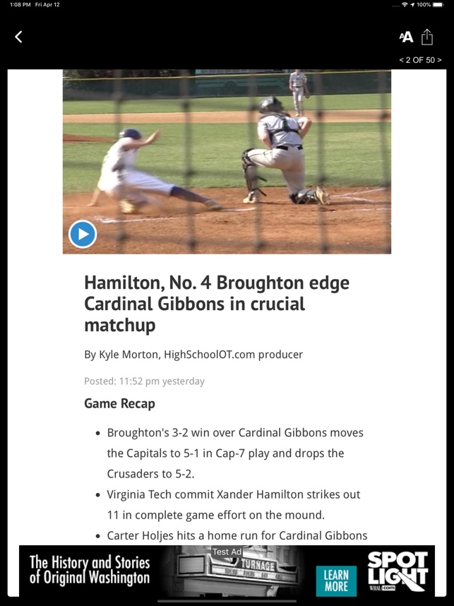Xander Hamilton - Baseball - Virginia Tech Athletics