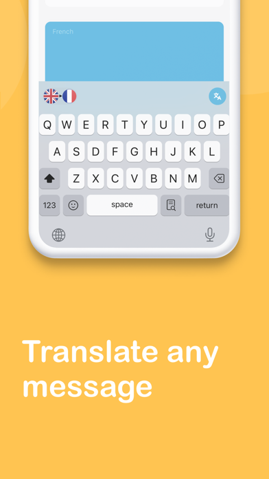 A Translator - With Keyboard Screenshot